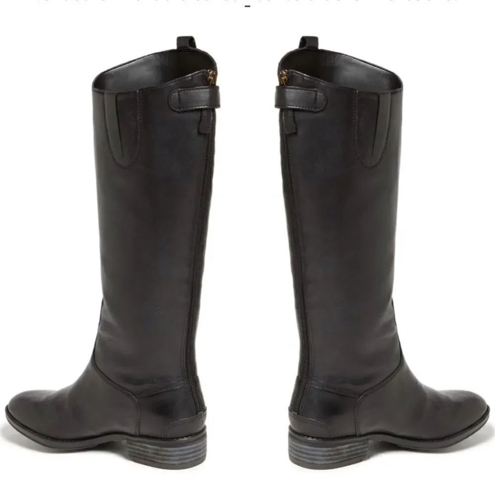 PENNY LEATHER RIDING BOOT